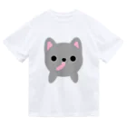 Hanamari のグレー色の猫ちゃんとお尻 Dry T-Shirt