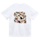 猫LOVE items Noahの猫LOVE items 猫図鑑 ドライTシャツ