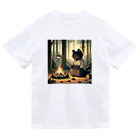 yanagi_mochiの猫侍の晩御飯 Dry T-Shirt