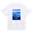 AQUAMETAVERSEの雲海とホテル街の灯　ラフルール　1859 ドライTシャツ