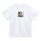 yanagi_mochiの人間の子供を検診する猫ナース Dry T-Shirt