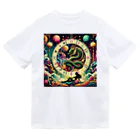 RISE　CEED【オリジナルブランドSHOP】の金運ドラゴン Dry T-Shirt