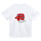 monomawaruの2階バスの赤べこ Dry T-Shirt