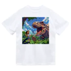 AQUAMETAVERSEの恐竜と少年　なでしこ1478 Dry T-Shirt