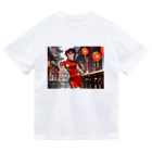 HokutoKenのチャイナ服少女 Dry T-Shirt