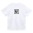oz-chanの空飛ぶ猫リアル風4 ドライTシャツ
