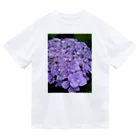 yurisacinの紫陽花（紫） Dry T-Shirt