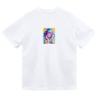 no_mi_Ke08のメガネの可愛い女の子のキャラクター Dry T-Shirt