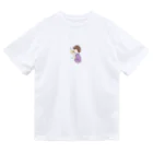 Sakikoのほっとひと息つく女の子　紫芋 Dry T-Shirt