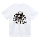 nandAのクモ柄 Dry T-Shirt