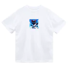 キュート＆クールの空手家クロネコ君・バージョン２ Dry T-Shirt