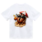 Mamechan2021のコーヒーの夏休み Dry T-Shirt