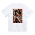 Omaniの浮世絵風美女 ドライTシャツ