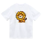 Mizのゆるハウスの向日葵になったライオン Dry T-Shirt