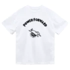 PokuStarのバスケットボール　パワーフォワードなネコ Dry T-Shirt