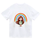 いおかんショップのHappyGirl ドライTシャツ