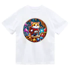 Coco&Mico Companyの冒険のドワーフキャット Tシャツ - 子ども用 Dry T-Shirt