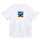 HECreaterのアート貨物機 Dry T-Shirt