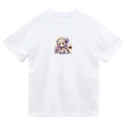 aaammmamのエルフ　美少女　漫画　アニメ ドライTシャツ