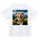 ちゃび助のメガネ犬【山犬】 ドライTシャツ