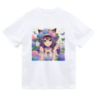 yos-1292583のねこニコばん Dry T-Shirt