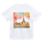 tyu-ripuのparis spring ドライTシャツ