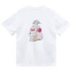 Keiko_Naoko-Art-Japanの海王 ポセイドン ドライTシャツ