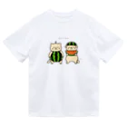 大村イスのスイカにゃんこ Dry T-Shirt