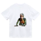 reptilesの怪人トカゲ女 Dry T-Shirt