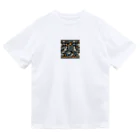 juny0823のトライバル　トリとオオカミA Dry T-Shirt