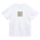 Goyaのミニマルフラワー ドライTシャツ