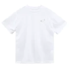 アルパカざえもんショップのマヌルネコシルエット(ドライTシャツ) Dry T-Shirt