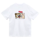 walkiesのハイタッチ！パピヨン Dry T-Shirt