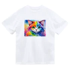 山田綾の虹色ネコちゃん Dry T-Shirt