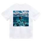 AQUAMETAVERSEのモルジブの大海原で人魚が泳いでいますsanae2074 ドライTシャツ