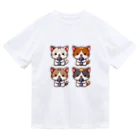 チェリモヤのねこコーラス 05 Dry T-Shirt