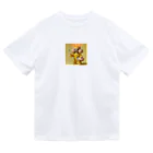 MsArtShopのISFPのトイプードル ドライTシャツ