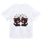 チェリモヤのねこコーラス 07 Dry T-Shirt