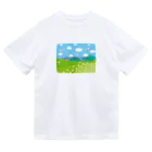 kimchinのテレビの<しばらくお待ちください>のテロップ画面 Dry T-Shirt