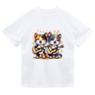 チェリモヤのねこコーラス 13 Dry T-Shirt