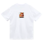 波にのるくまたんショップ62号店81番通りのドット絵のハムスター Dry T-Shirt