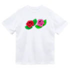 Lily bird（リリーバード）の薔薇のステッカー ミニサイズ ドライTシャツ