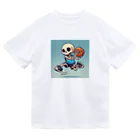 Oz techのスカルフープ：ゴーストプレイヤーのダンクショット Dry T-Shirt
