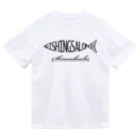 フィッシングサロン心斎橋ONLINEのFSSフィッシュロゴ（黒） ドライTシャツ