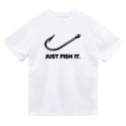 gemgemshopのJUST FISH IT (ナイキ パロディー) Dry T-Shirt