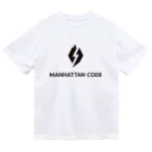 Manhattan Code inc.のMHT_LOGO ｰ BLACK Dry T-Shirt