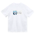 アトリエ チョークアートmili のチョークアート　アロハフラガール　B Dry T-Shirt