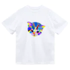 meiroのカラフルな猫 Dry T-Shirt