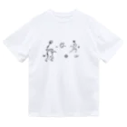 WAMI ARTの庭球蛙 ドライTシャツ