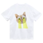 こいぬおじさんのビーム猫 ドライTシャツ